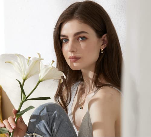 CHAULRI Top Grade AAA Tahitian Black Pearl Infinity Pendant Necklace