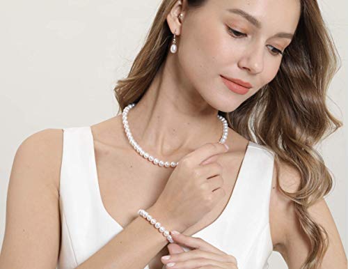 CHAULRI Freshwater Cultured Pearl Necklace Set