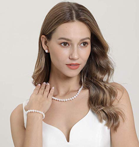CHAULRI Freshwater Cultured Pearl Necklace Set