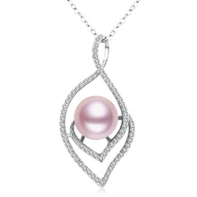 Load image into Gallery viewer, Lucky Peacock Genuine Pearl Pendant Necklace