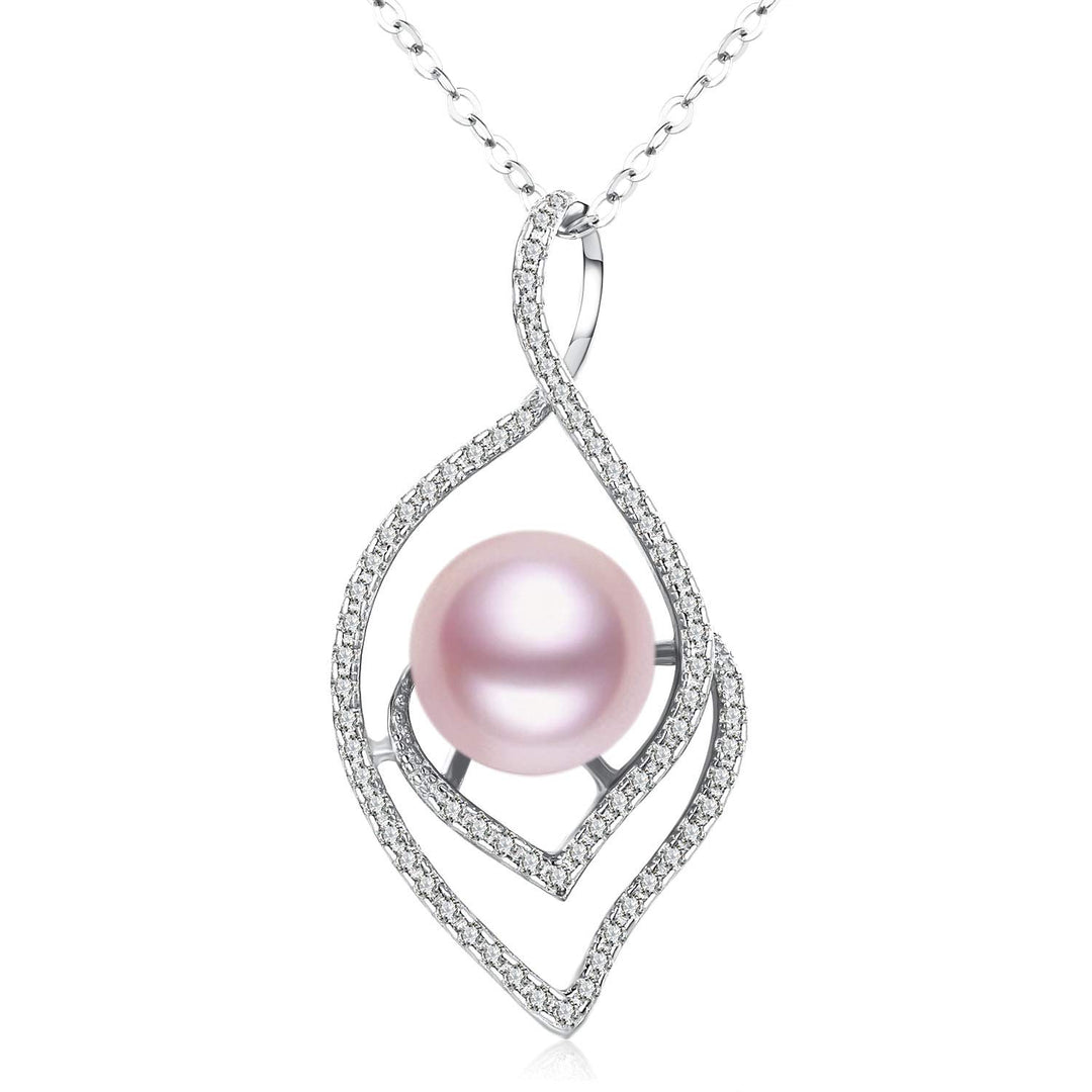 Lucky Peacock Genuine Pearl Necklace