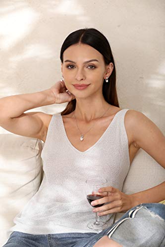 CHAULRI Infinity Genuine White Pearl Pendant Necklace - CHAULRI