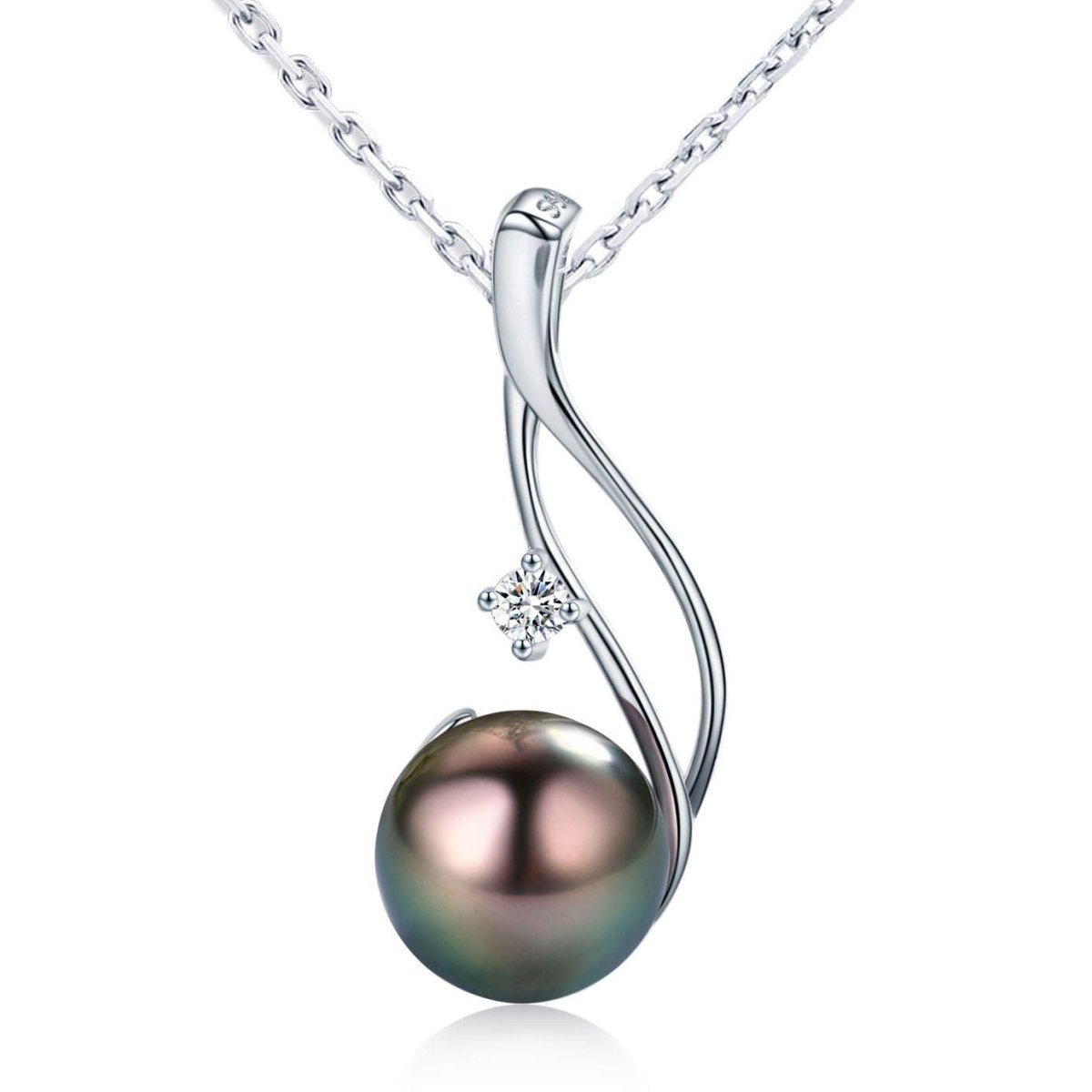 Genuine South Sea Tahitian Black Pearl Necklace – CHAULRI